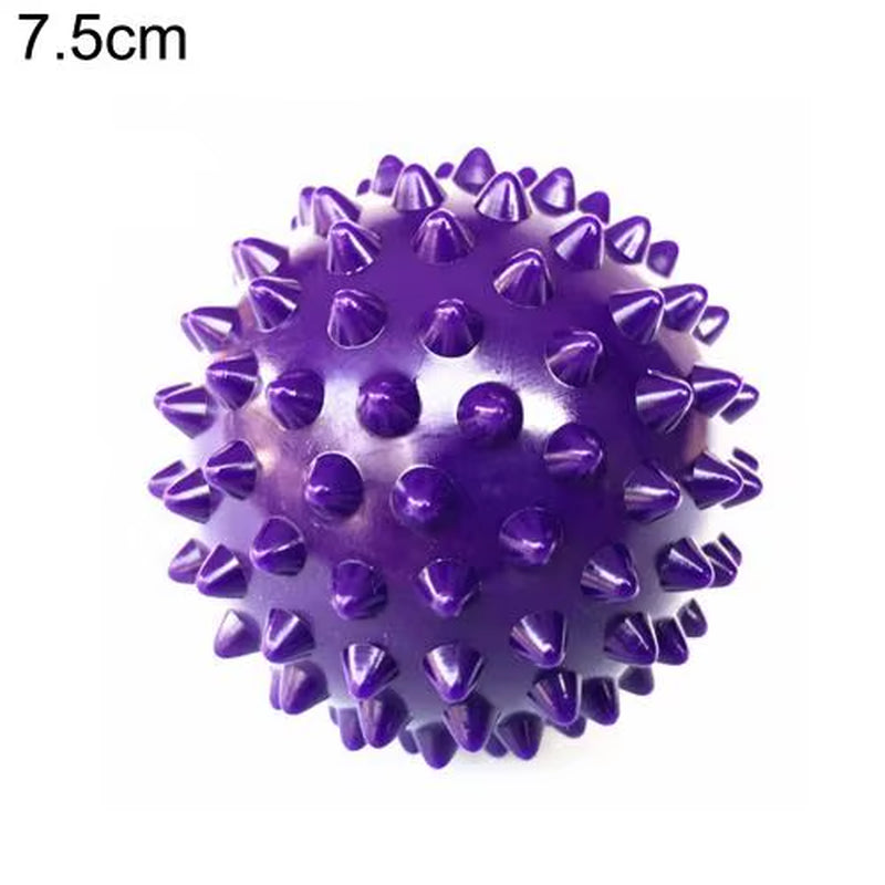 7.5Cm/9.5Cm Yoga Studio Spikey Massage Gym Balls Spiky Stress Reflexology