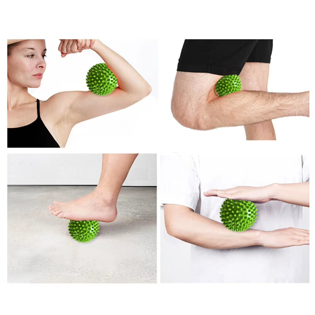 7.5Cm/9.5Cm Yoga Studio Spikey Massage Gym Balls Spiky Stress Reflexology